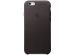 Apple Leather Backcover iPhone 6 / 6s - Black