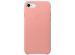 Apple Leather Backcover iPhone SE (2022 / 2020) / 8 / 7 - Soft Pink