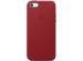 Apple Leather Backcover iPhone SE / 5 / 5s - Red