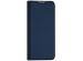 Dux Ducis Slim Softcase Bookcase Oppo Find X2 Neo - Donkerblauw