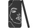 iMoshion Design hoesje iPhone 5 / 5s / SE - Abstract Gezicht - Wit