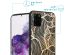 iMoshion Design hoesje Samsung Galaxy S20 Plus - Bladeren / Zwart