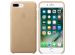 Apple Leather Backcover iPhone 8 Plus / 7 Plus - Tan