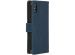 iMoshion Luxe Bookcase iPhone Xs / X - Donkerblauw