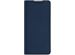 Dux Ducis Slim Softcase Bookcase Huawei P Smart (2020) - Donkerblauw