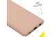 Accezz Liquid Silicone Backcover Samsung Galaxy A41 - Roze
