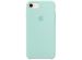 Apple Silicone Backcover iPhone SE (2022 / 2020) / 8 / 7 - Marine Green