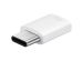 Samsung Micro-USB naar USB-C Adapter - Wit