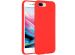 Accezz Liquid Silicone Backcover iPhone 8 Plus / 7 Plus - Rood