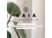 Selencia Gaia Slang Backcover Samsung Galaxy S20 - Wit