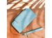 Selencia Uitneembare Vegan Lederen Bookcase iPhone SE (2022 / 2020) / 8/7/6s