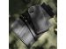 Selencia Llyr 2-in-1 Uitneembare Slang Bookcase Galaxy A51 - Zwart