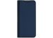 Dux Ducis Slim Softcase Bookcase Huawei P40 Lite E - Donkerblauw