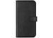 Selencia Echt Lederen Bookcase Samsung Galaxy A41 - Zwart