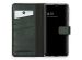 Selencia Echt Lederen Bookcase Samsung Galaxy A41 - Groen