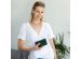 Selencia Echt Lederen Bookcase Samsung Galaxy A41 - Groen