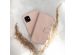 Selencia Echt Lederen Bookcase Samsung Galaxy A41 - Roze