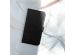 Selencia Echt Lederen Bookcase Samsung Galaxy A40 - Zwart