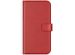 Selencia Echt Lederen Bookcase Samsung Galaxy A40 - Rood