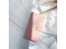 Selencia Echt Lederen Bookcase Samsung Galaxy A71 - Roze