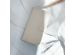 Selencia Echt Lederen Bookcase Samsung Galaxy S20 - Lichtgrijs