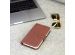 Selencia Echt Lederen Bookcase Samsung Galaxy Note 10 - Lichtbruin
