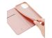 Dux Ducis Slim Softcase Bookcase iPhone 12 Mini - Rosé Goud