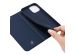 Dux Ducis Slim Softcase Bookcase iPhone 12 Mini - Donkerblauw