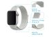 iMoshion Nylon bandje Apple Watch Series 1-9 / SE - 38/40/41 mm - Wit