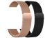 iMoshion Milanees bandje Multipack Apple Watch Series 1-9 / SE - 38/40/41 mm