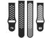 iMoshion Siliconen sport bandje Fitbit Versa 2 / Lite - Zwart / Grijs