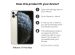 Ontwerp je eigen iPhone 11 Pro Max hardcase hoesje - Zwart