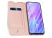 Dux Ducis Slim Softcase Bookcase Samsung Galaxy S20 - Rosé Goud