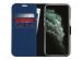 Accezz Wallet Softcase Bookcase iPhone 12 Pro Max - Blauw
