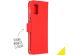 Accezz Wallet Softcase Bookcase Samsung Galaxy A31 - Rood