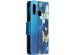 Design Softcase Bookcase Samsung Galaxy A40 - Vlinders