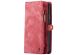 CaseMe Luxe Lederen 2 in 1 Portemonnee Bookcase iPhone 11 - Rood