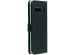 Selencia Echt Lederen Bookcase Samsung Galaxy S10 Plus - Groen