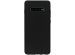 Accezz Liquid Silicone Backcover Samsung Galaxy S10 Plus - Zwart