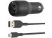 Belkin Boost↑Charge™ Dual USB Car Charger + Micro-USB kabel - 24W