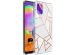 iMoshion Design hoesje Samsung Galaxy A31 - Grafisch Koper / Wit