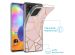 iMoshion Design hoesje Samsung Galaxy A31 - Grafisch Koper / Roze