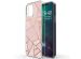 iMoshion Design hoesje iPhone 12 (Pro) - Grafisch Koper / Roze
