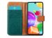 iMoshion Luxe Canvas Bookcase Samsung Galaxy A41 - Groen