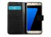 iMoshion Luxe Canvas Bookcase Samsung Galaxy S7 - Zwart