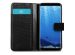 iMoshion Luxe Canvas Bookcase Samsung Galaxy S8 - Zwart