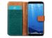iMoshion Luxe Canvas Bookcase Samsung Galaxy S8 - Groen