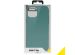 Accezz Liquid Silicone Backcover iPhone 12 (Pro) - Donkergroen
