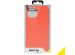 Accezz Liquid Silicone Backcover iPhone 12 (Pro) - Nectarine