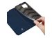 Dux Ducis Slim Softcase Bookcase Samsung Galaxy A42 - Donkerblauw